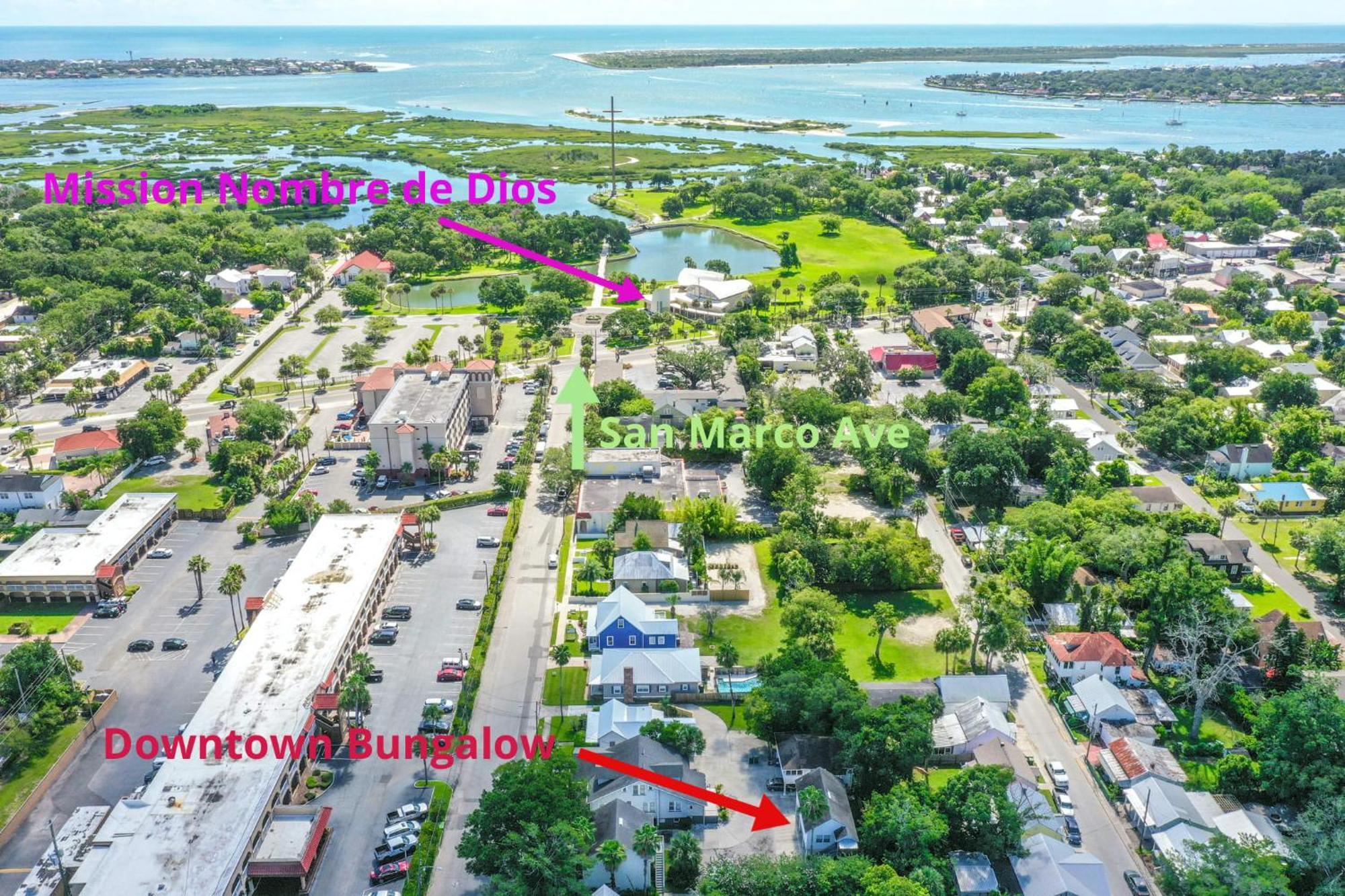 The Old Mission Collection - Downtown Bungalow St. Augustine Bagian luar foto