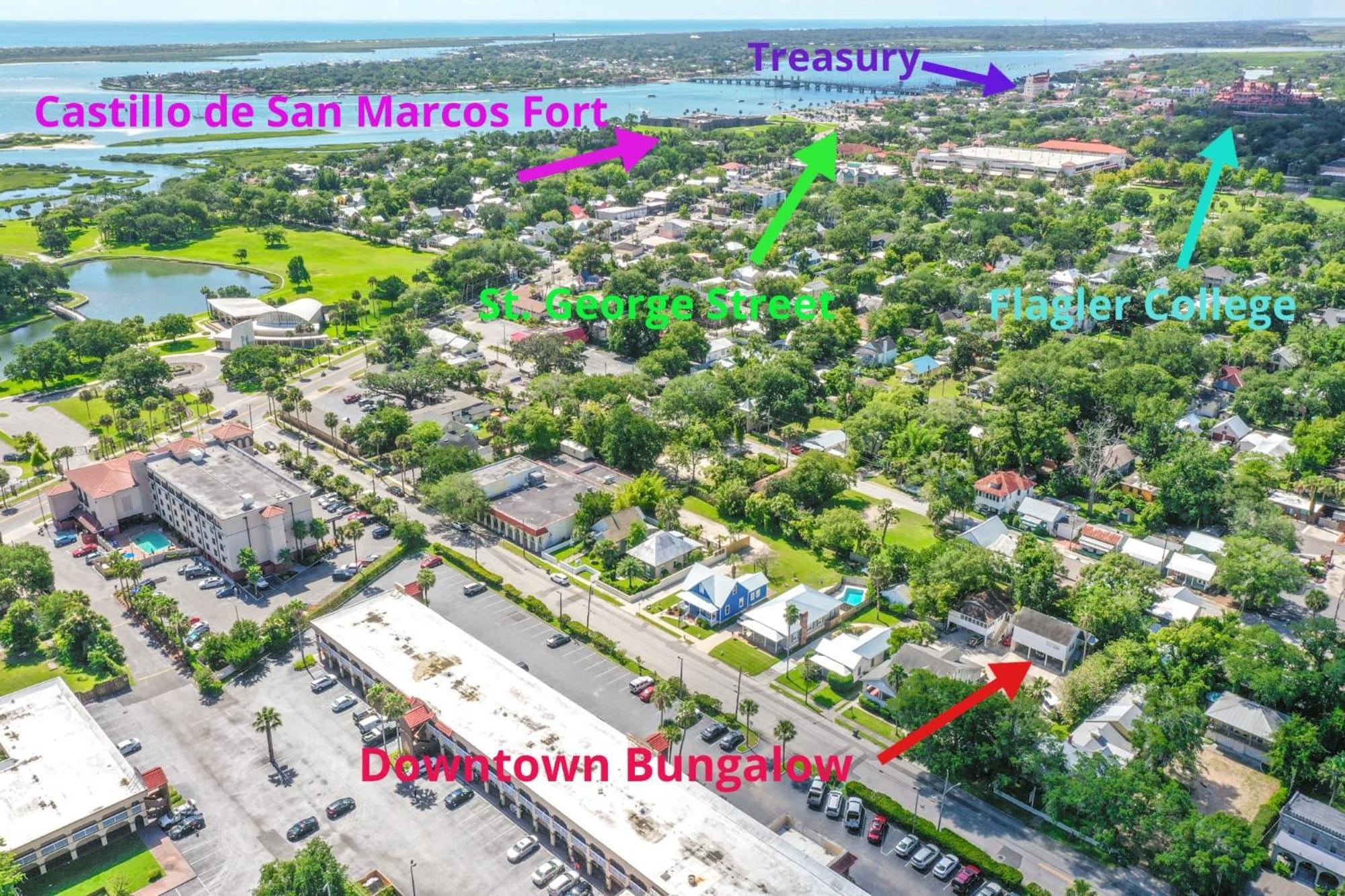 The Old Mission Collection - Downtown Bungalow St. Augustine Bagian luar foto
